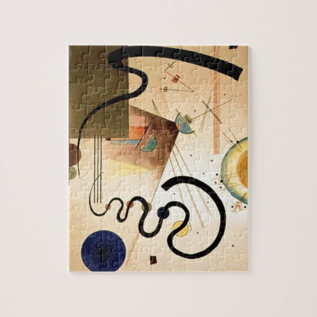 Puzzle Kandinsky Resumen arte contemporáneo (Vertical)