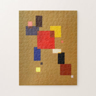 Puzzle Kandinsky Trece Rectángulos Resumen Pintura