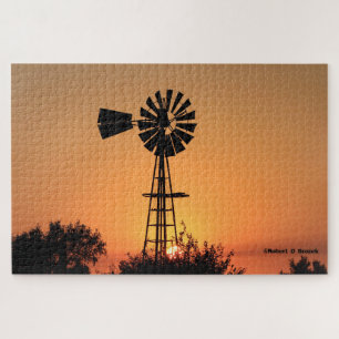 Puzzle Kansas Golden Sunset