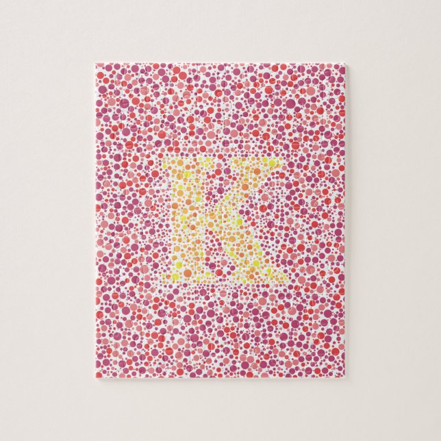 Puzzle Kappa Eye Test Jigsaw (Vertical)