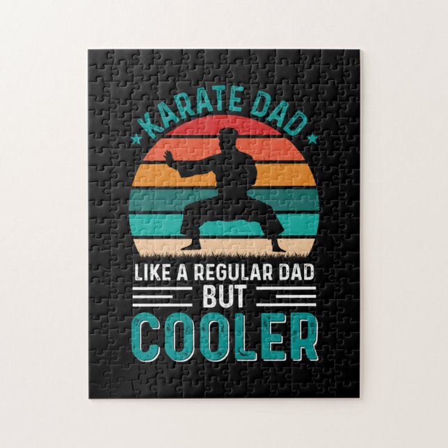 Puzzle Karate Dad (Vertical)