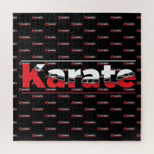 Puzzle Karate Martial Arts Red