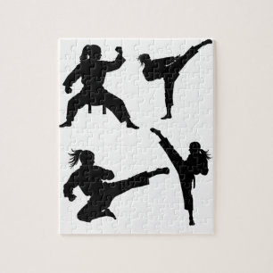 Puzzle Karate moderno de moda / Taekwondo / judo
