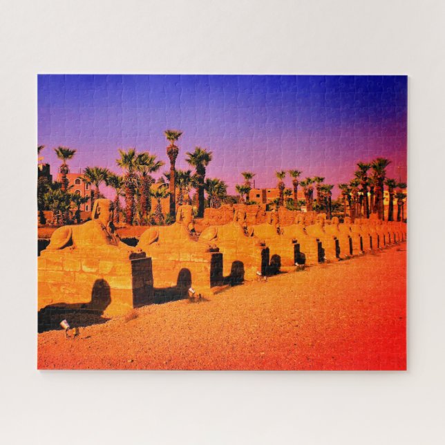 Puzzle Karnak Lions (Horizontal)