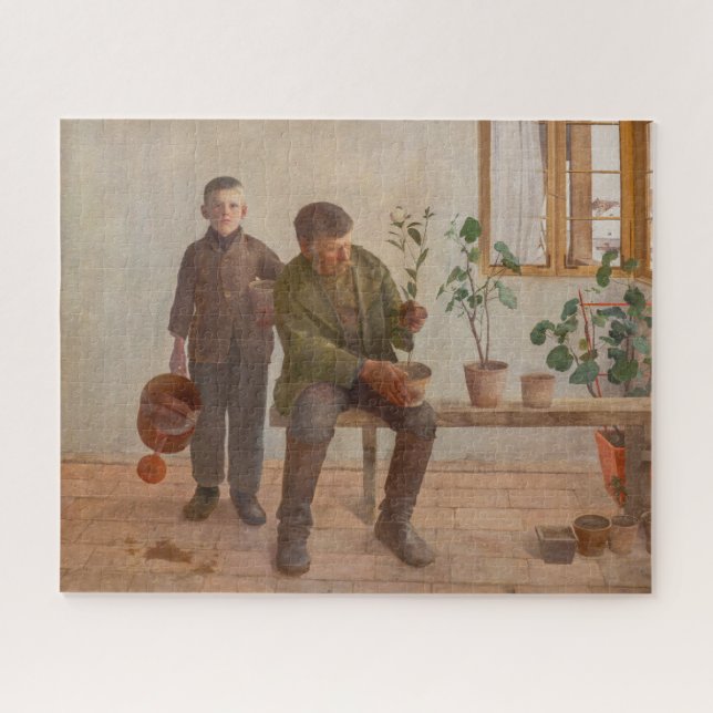 Puzzle Károly Ferenczy - Jardinero (Horizontal)