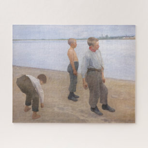 Puzzle Károly Ferenczy - Muchachos lanzando piedrecitas