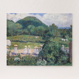 Puzzle Károly Ferenczy - picnic en mayo (Día de verano)