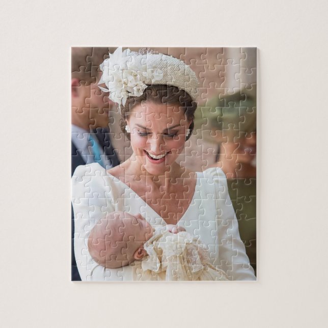 Puzzle Kate Middleton y Prince Louis (Vertical)