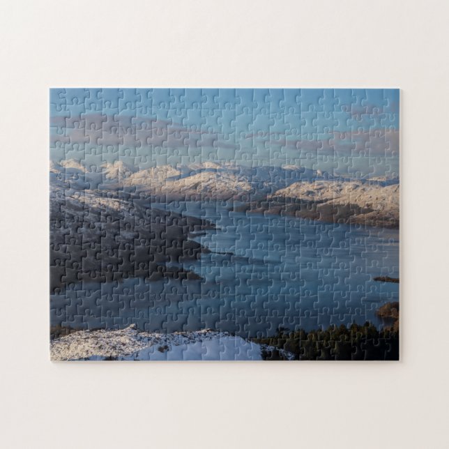 Puzzle Katrina Loch, Trossachs, Escocia (Horizontal)