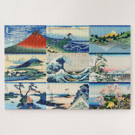 Puzzle Katsushika Hokusai - 36 vistas de la selección de