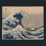 Puzzle Katsushika Hokusai. La gran ola de Kanagawa<br><div class="desc">Katsushika Hokusai. La Gran Ola de Kanagawa. La Gran Ola de Kanagawa,  también conocida como la Gran Ola,  de la serie 36 Vistas al Monte Fuji (Fugaku sanjūrokkei) Katsushika Hokusai,  1829-1833. Reproducción de obras famosas de imágenes artísticas de dominio público.</div>