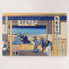 Puzzle Katsushika Hokusai - Yoshida en Tokaido