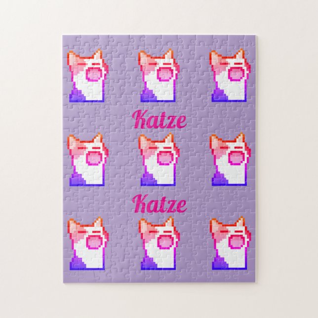 Puzzle Katze (Vertical)