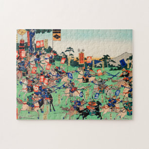 Puzzle Kawanakajima no kassen (Batalla de Kawanakajima)