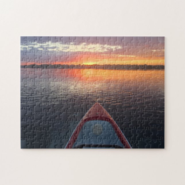 Puzzle Kayak Al Amanecer (Horizontal)