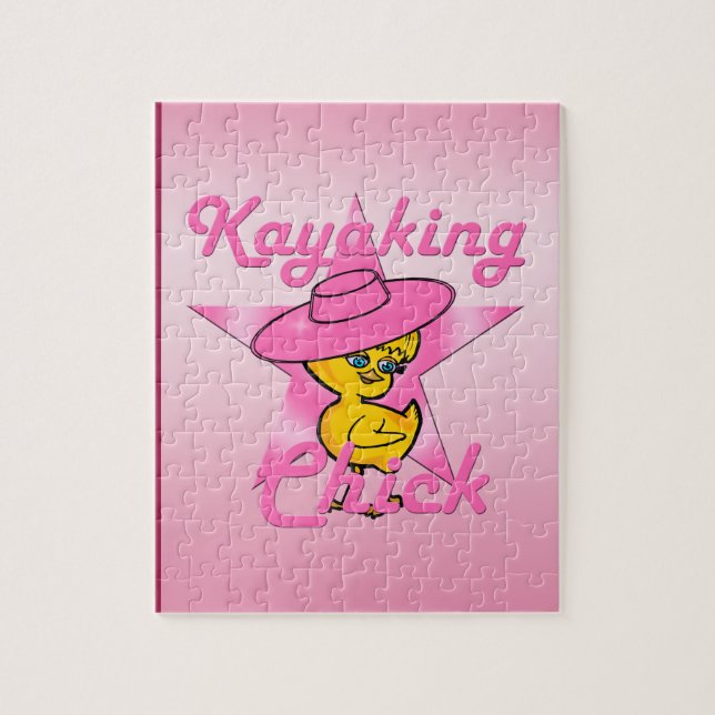 Puzzle Kayak Chick #8 (Vertical)