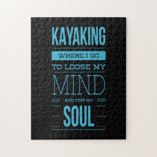 Puzzle Kayak Donde Voy A Perder Mi Mente