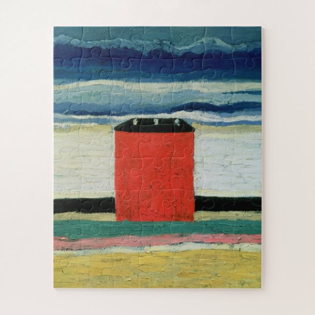 Puzzle Kazimir Malevich - Casa Roja (Vertical)