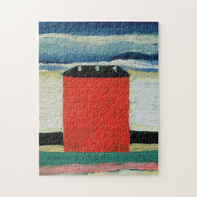Puzzle Kazimir Malevich - Casa Roja (Vertical)