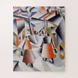 Puzzle Kazimir Malevich - Mañana En El Pueblo