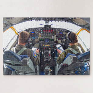 Puzzle KC-135R ESTRATÁNKER COCKPIT (20x30 PULGADAS)