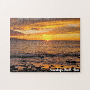 Puzzle Keawakapu Beach Sunset Maui Hawaii