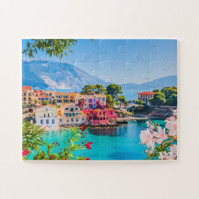 Puzzle Kefalonia, Grecia. (Horizontal)