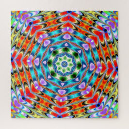 Puzzle Keleidoscopio de colores brillantes