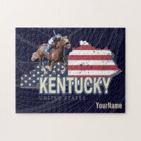 Kentucky United States Retro State Map Vintage USA