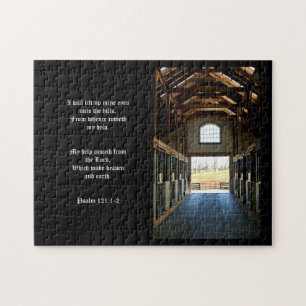 Puzzle Kentucky View from the Barn, Psalm 121:1-2