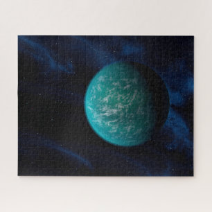 Puzzle Kepler 22b, un planeta extrasolar.