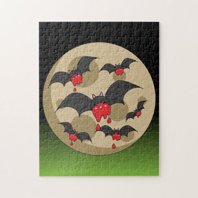 Puzzle Ketchup Eater Vampire Bats (Vertical)