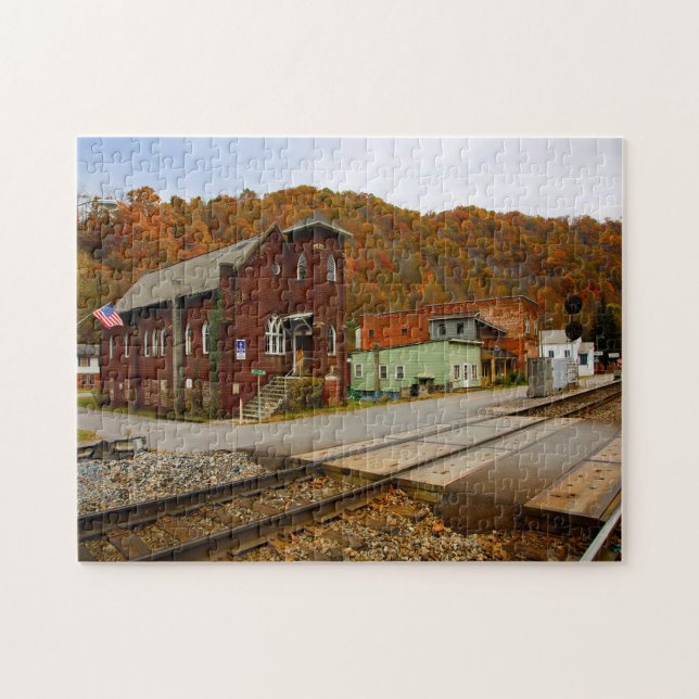Puzzle Keystone West Virginia. (Horizontal)