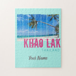 Puzzle Khao Lak Phang-Nga Souvenir Tailandés de Playa Vin