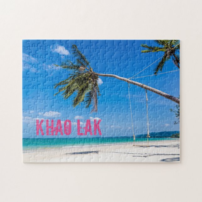 Puzzle Khao Lak Phang-Nga Tailandia Beach Panorama Holida (Horizontal)