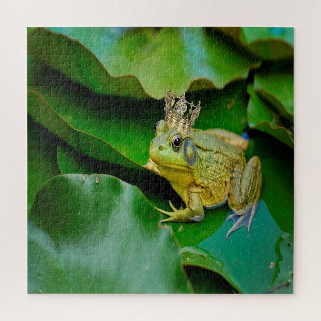 Puzzle King Bullfrog (Vertical)