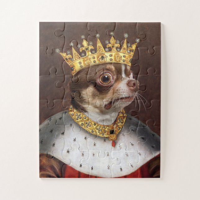 Puzzle King Chihuahua (Vertical)