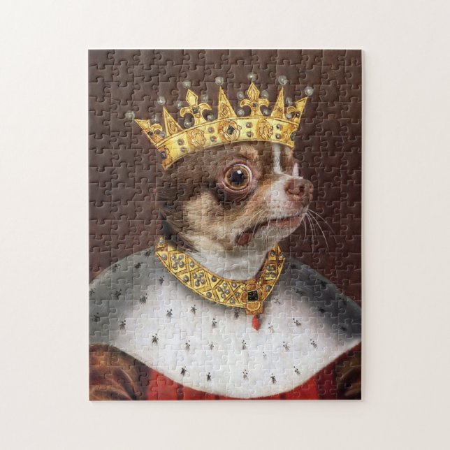 Puzzle King Chihuahua (Vertical)