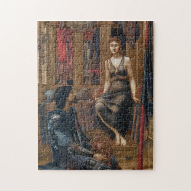 Puzzle King Cophetua y la niñera mendigo (de Burne-Jones) (Vertical)