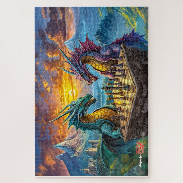 Puzzle King Me Design de Rich AMeN Gill (Vertical)