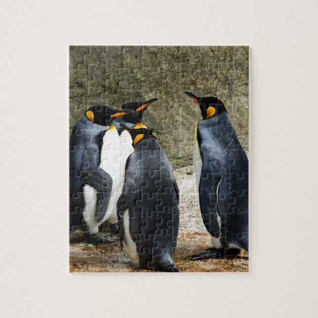 Puzzle King Penguin (Vertical)