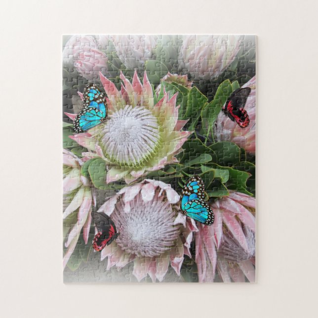 Puzzle King Protea (Vertical)