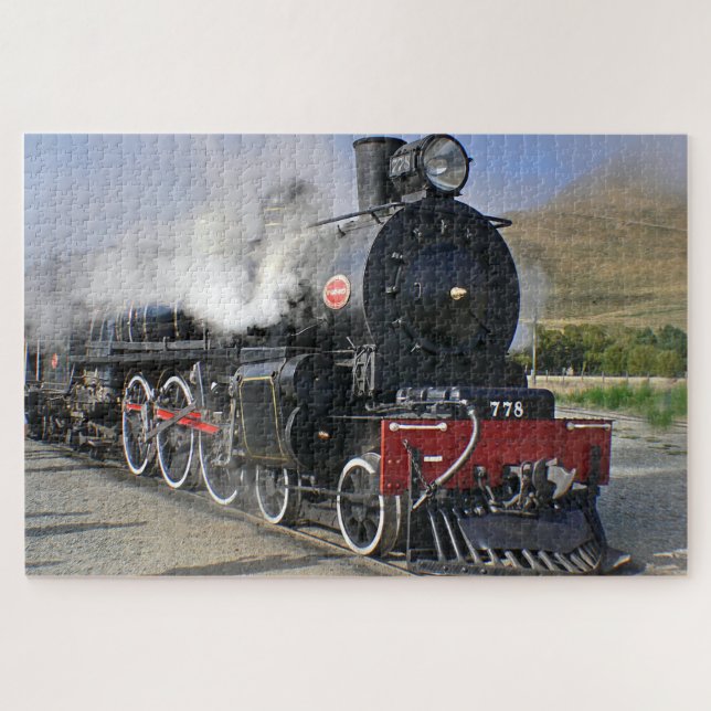 Puzzle Kingston Flyer Train South Island Nueva Zelanda (Horizontal)