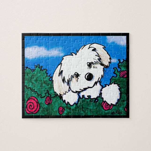 Puzzle KiniArt Havanese (Horizontal)