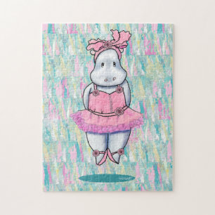 Puzzle KiniArt Hippo Ballerina