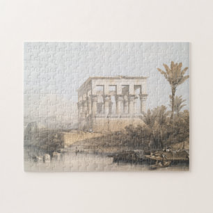 Puzzle Kiosko de Trajano, templo hipaético en Philae Egip