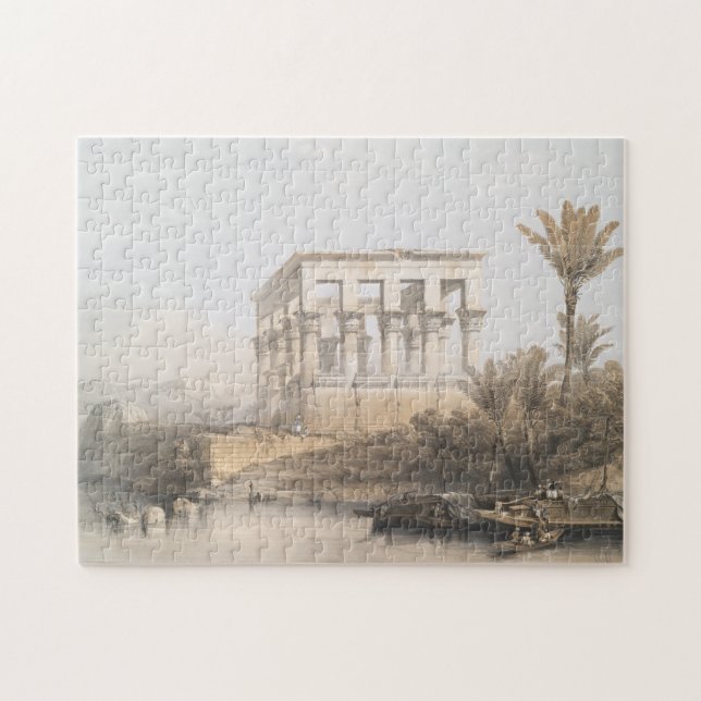 Puzzle Kiosko de Trajano, templo hipaético en Philae Egip (Horizontal)