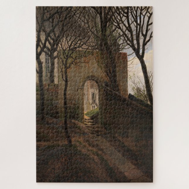 Puzzle Kirchhofpforte (1822) - Caspar David Friedrich (Vertical)