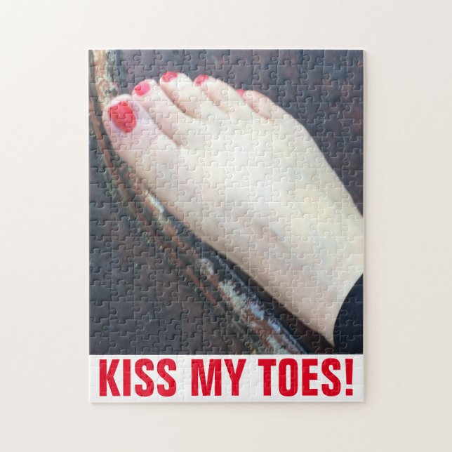 PUZZLE KISS MY TOES (Vertical)