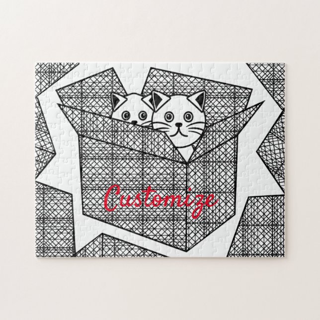 Puzzle Kittens in a Box Thunder_Cove (Horizontal)